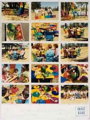 <em>Still Life Documentation of Rainbow Picnic: Proposed Postcards </em>