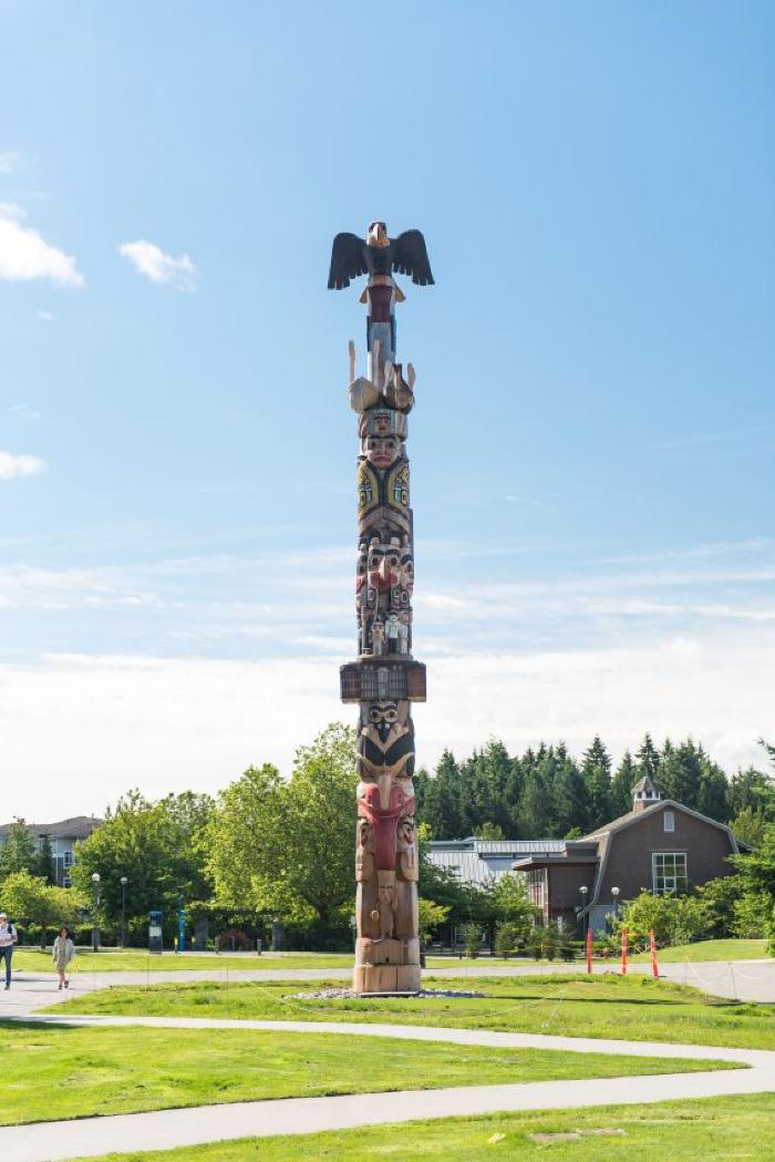 <em>Reconciliation Pole: Honouring a Time Before, During and After Canada's Indian Residential Schools</em>