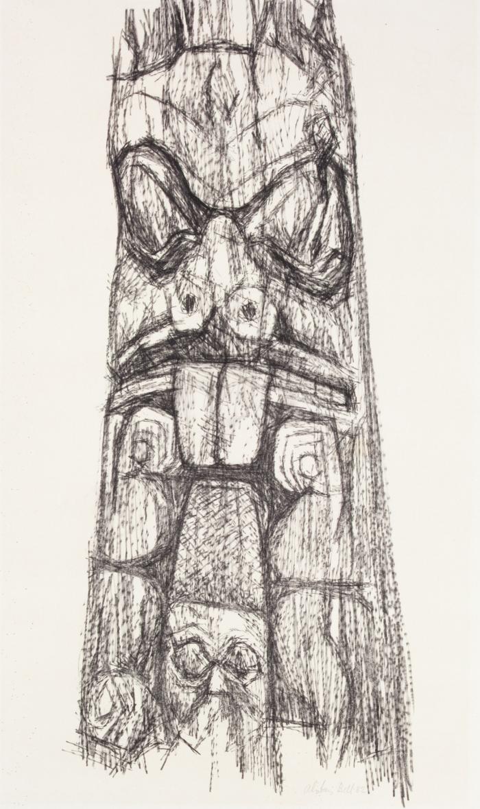 <em>Haida Pole Section II UBC</em>